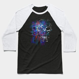 illusion skull Baseball T-Shirt